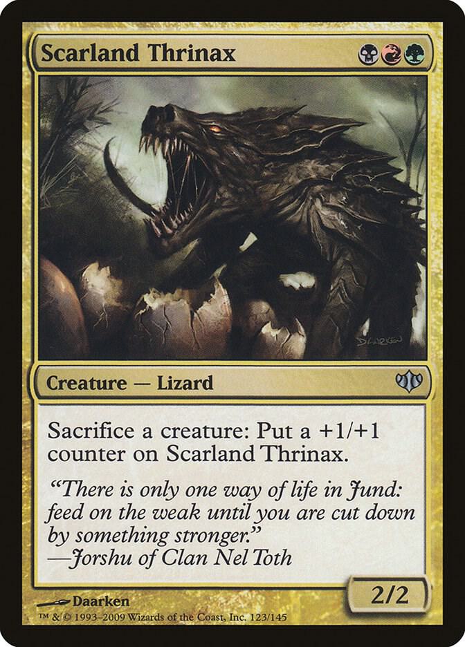 Scarland Thrinax 123 (Conflux)  - Foil | Good Games Adelaide SA