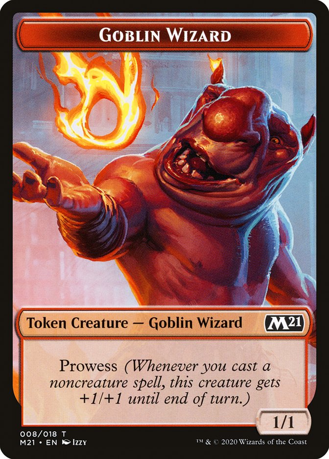 Goblin Wizard Token [Core Set 2021] | Good Games Adelaide SA