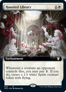 Haunted Library Extended Art 44 (Commander: Innistrad: Crimson Vow)  | Good Games Adelaide SA