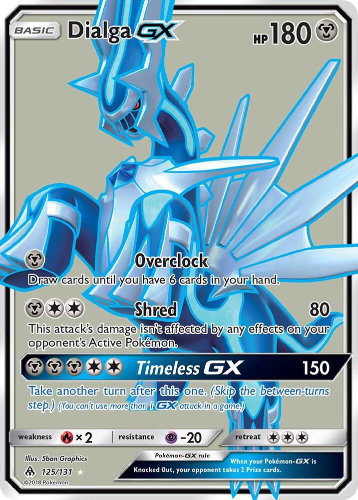 Dialga GX Full Art 125/131 (SM - Forbidden Light)  - Holofoil | Good Games Adelaide SA