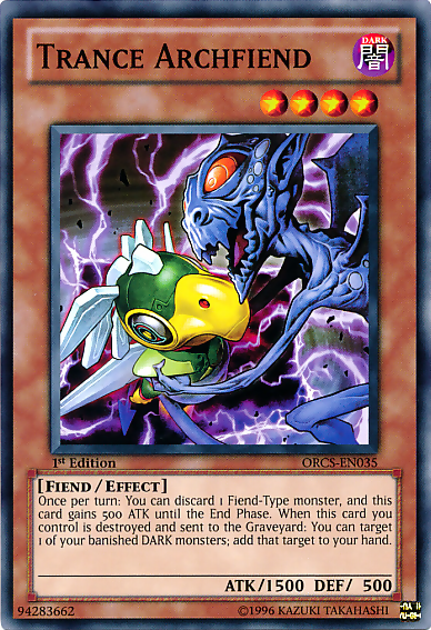 Trance Archfiend [ORCS-EN035] Common | Good Games Adelaide SA