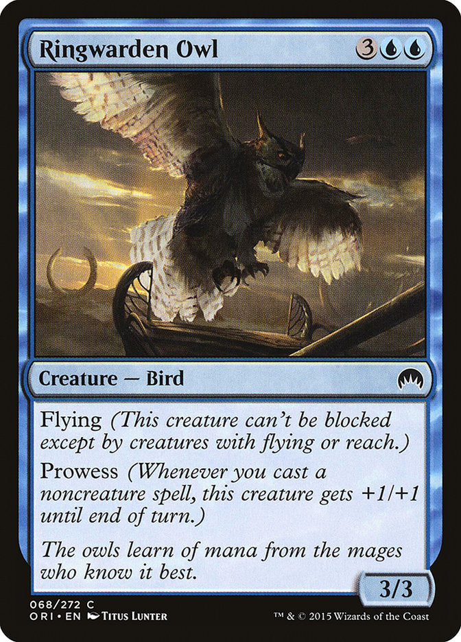 Ringwarden Owl 68 (Magic Origins)  | Good Games Adelaide SA