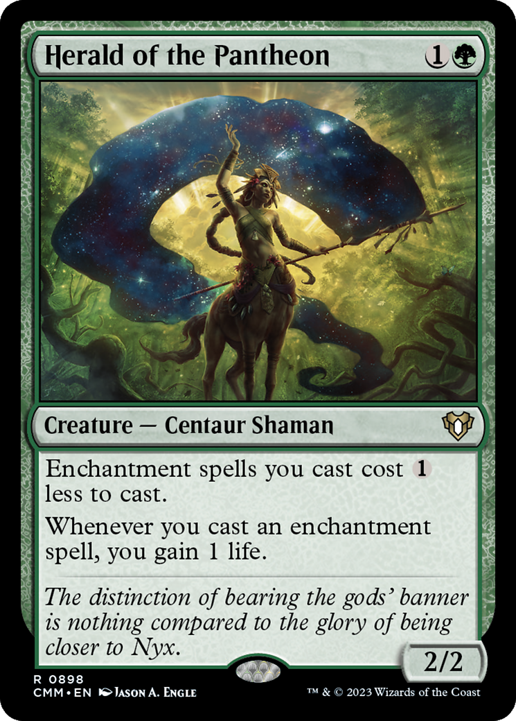 Herald of the Pantheon [Commander Masters] | Good Games Adelaide SA