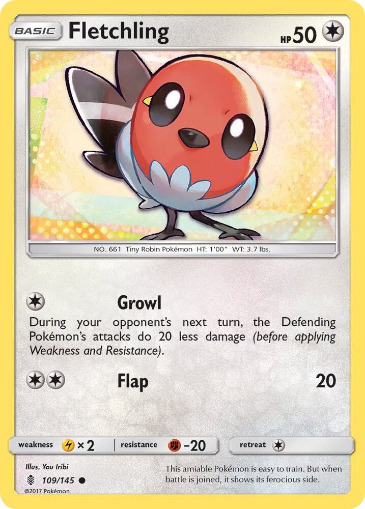Fletchling 109/145 (SM - Guardians Rising)  | Good Games Adelaide SA