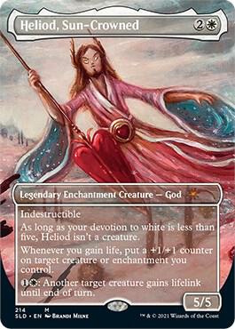 Heliod Sun Crowned 214 (Secret Lair Drop Series)  - Foil | Good Games Adelaide SA