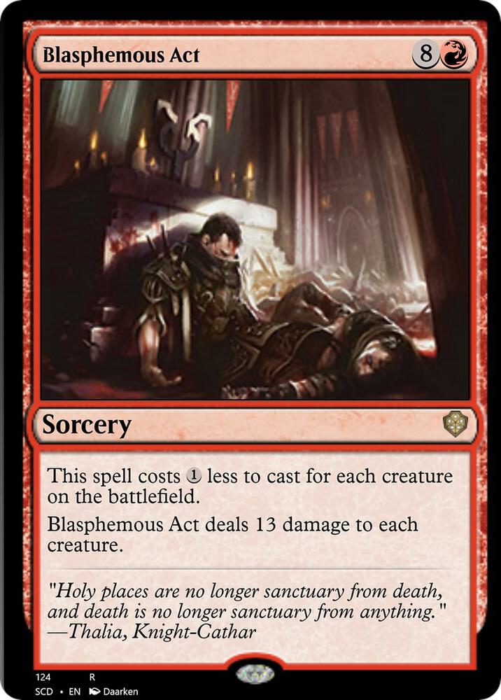 Blasphemous Act 124 (Starter Commander Decks)  | Good Games Adelaide SA