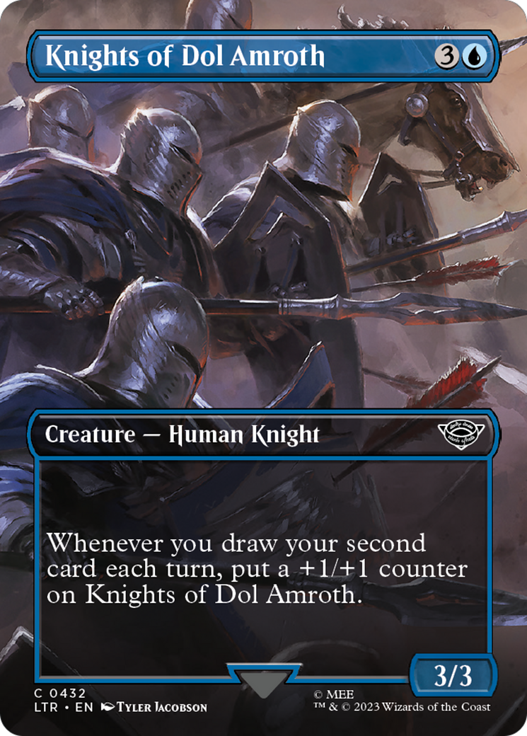 Knights of Dol Amroth (Borderless Alternate Art) [The Lord of the Rings: Tales of Middle-Earth] | Good Games Adelaide SA