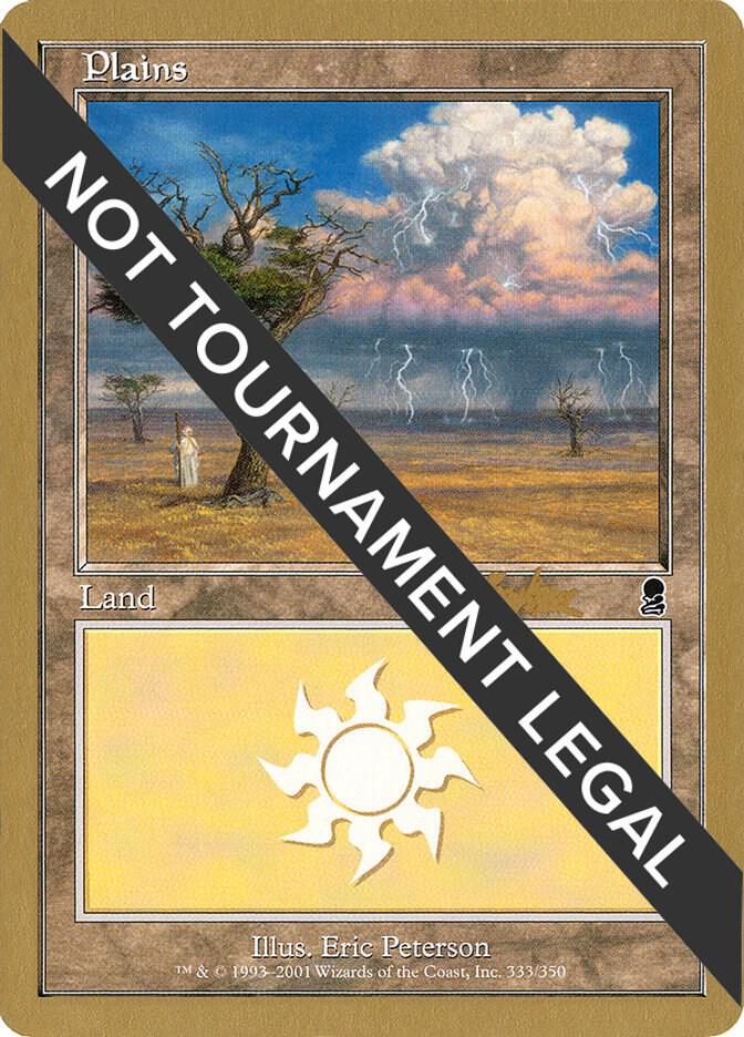 Plains 333 2002 Brian Kibler ODY  (World Championship Decks)  | Good Games Adelaide SA