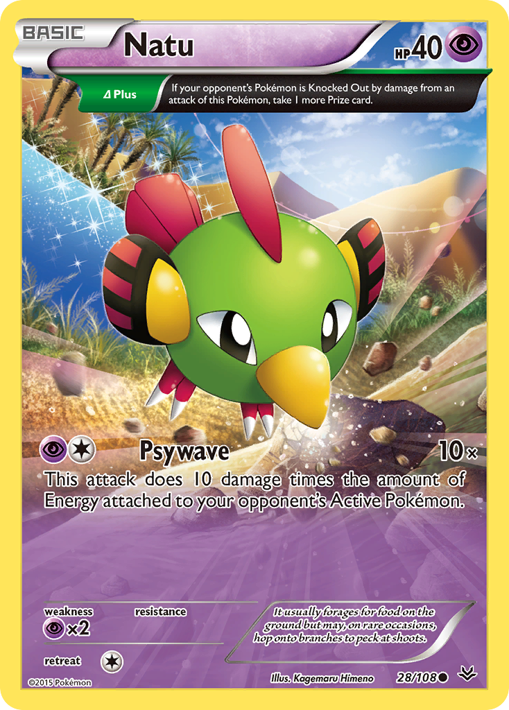 Natu (28/108) [XY: Roaring Skies] | Good Games Adelaide SA
