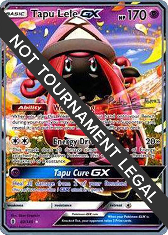 Tapu Lele GX 2018 Pedro Eugenio Torres 60/145 (World Championship Decks)  | Good Games Adelaide SA