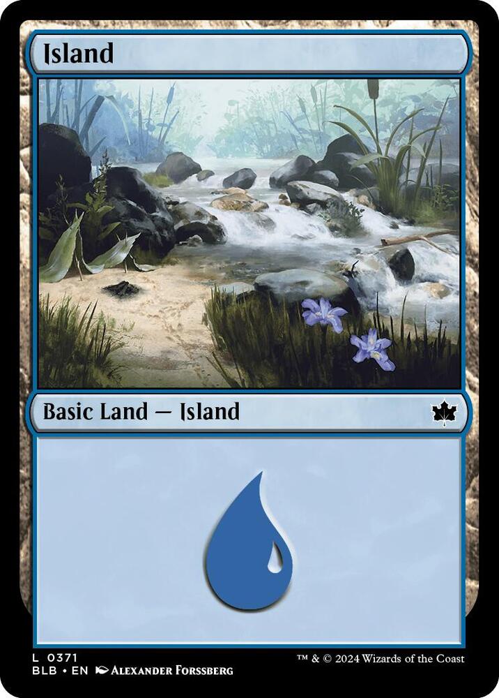 Island 0371 371 (Bloomburrow)  - Foil | Good Games Adelaide SA