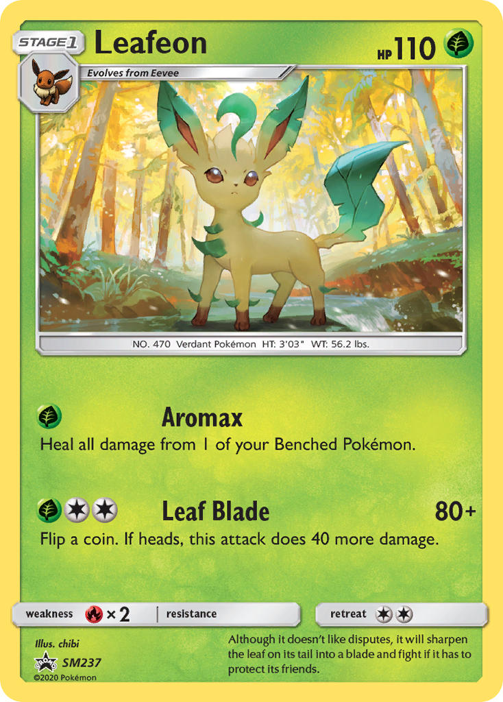 Leafeon (SM237) [Sun & Moon: Black Star Promos] | Good Games Adelaide SA