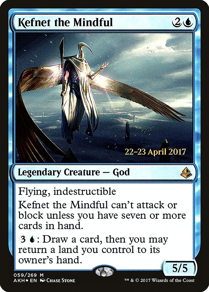 Kefnet the Mindful [Amonkhet Promos] | Good Games Adelaide SA