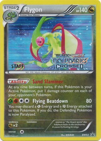 Flygon (BW53) (Staff Prerelease Promo) [Black & White: Black Star Promos] | Good Games Adelaide SA