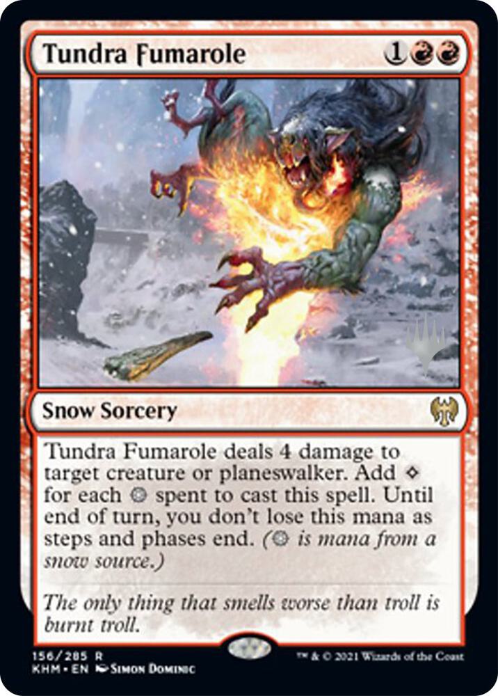 Tundra Fumarole 156 (Promo Pack: Kaldheim)  | Good Games Adelaide SA