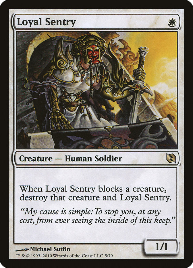 Loyal Sentry [Duel Decks: Elspeth vs. Tezzeret] | Good Games Adelaide SA