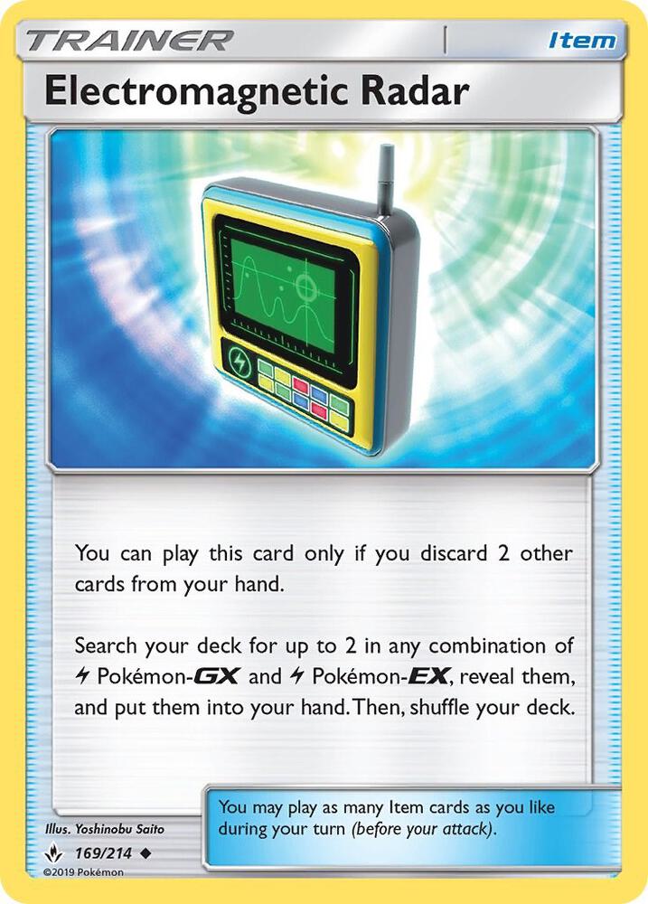 Electromagnetic Radar 169/214 (SM - Unbroken Bonds)  | Good Games Adelaide SA