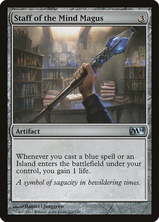 Staff of the Mind Magus 221 (Magic 2014 (M14))  | Good Games Adelaide SA