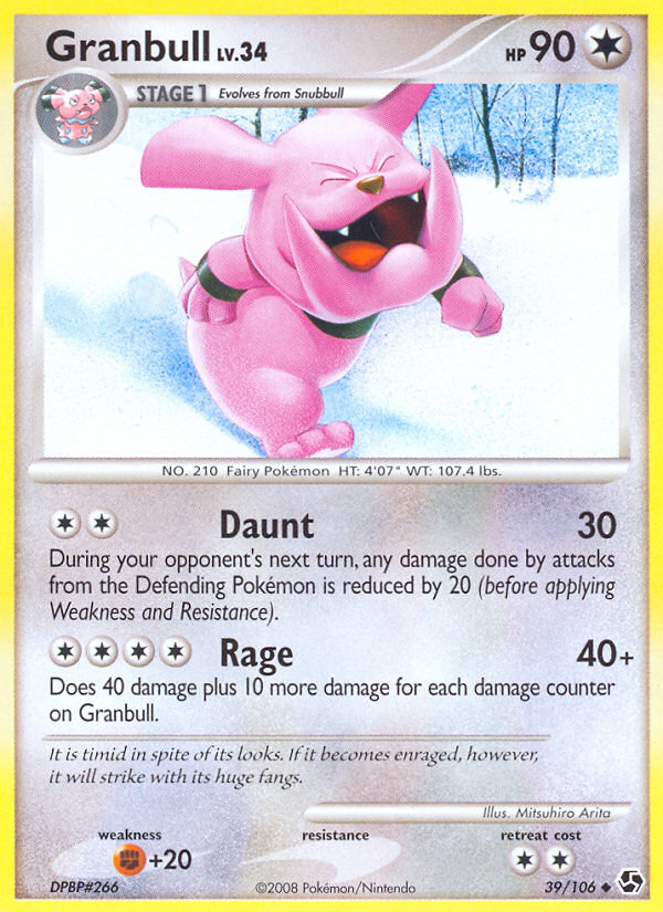 Granbull (39/106) [Diamond & Pearl: Great Encounters] | Good Games Adelaide SA