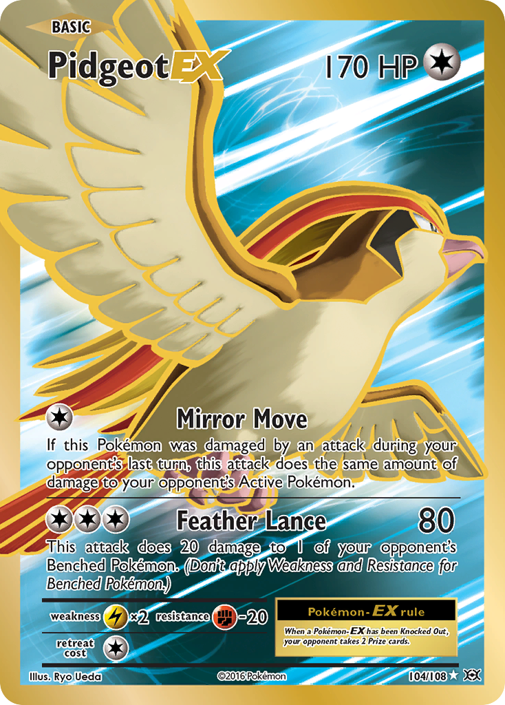 Pidgeot EX (104/108) [XY: Evolutions] | Good Games Adelaide SA