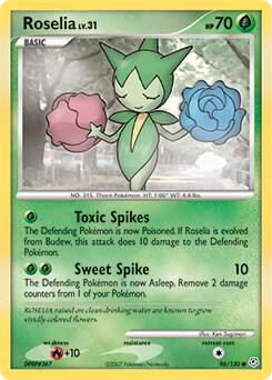 Roselia 96/130 (Diamond and Pearl)  - Reverse Holofoil | Good Games Adelaide SA