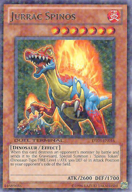 Jurrac Spinos [DT03-EN016] Rare | Good Games Adelaide SA