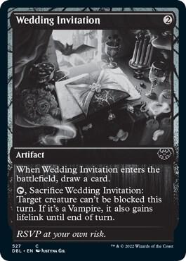 Wedding Invitation 527 (Innistrad: Double Feature)  - Foil | Good Games Adelaide SA