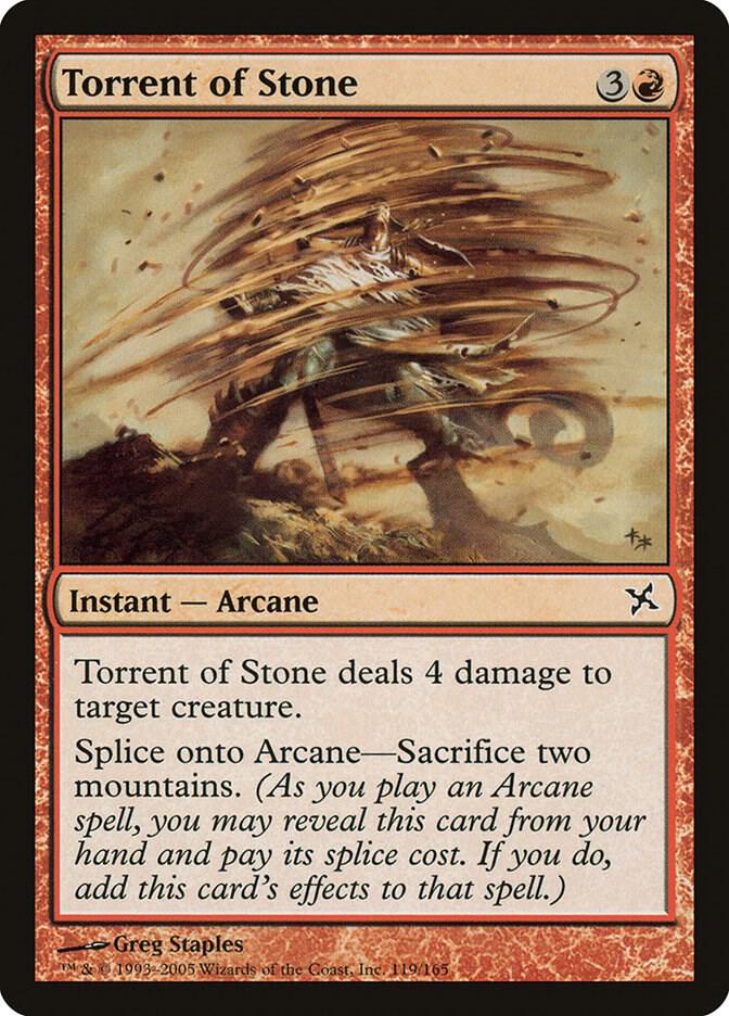 Torrent of Stone 119 (Betrayers of Kamigawa)  - Foil | Good Games Adelaide SA