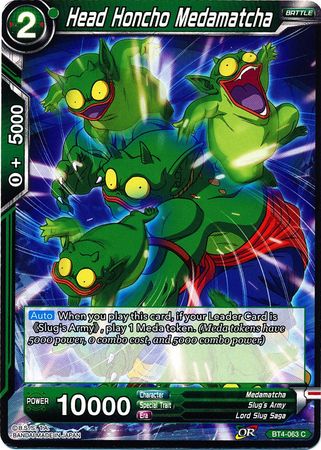 Head Honcho Medamatcha [BT4-063] | Good Games Adelaide SA