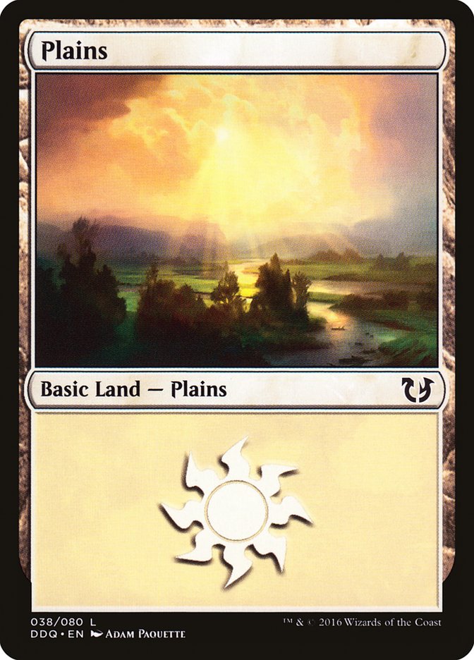 Plains (38) [Duel Decks: Blessed vs. Cursed] | Good Games Adelaide SA