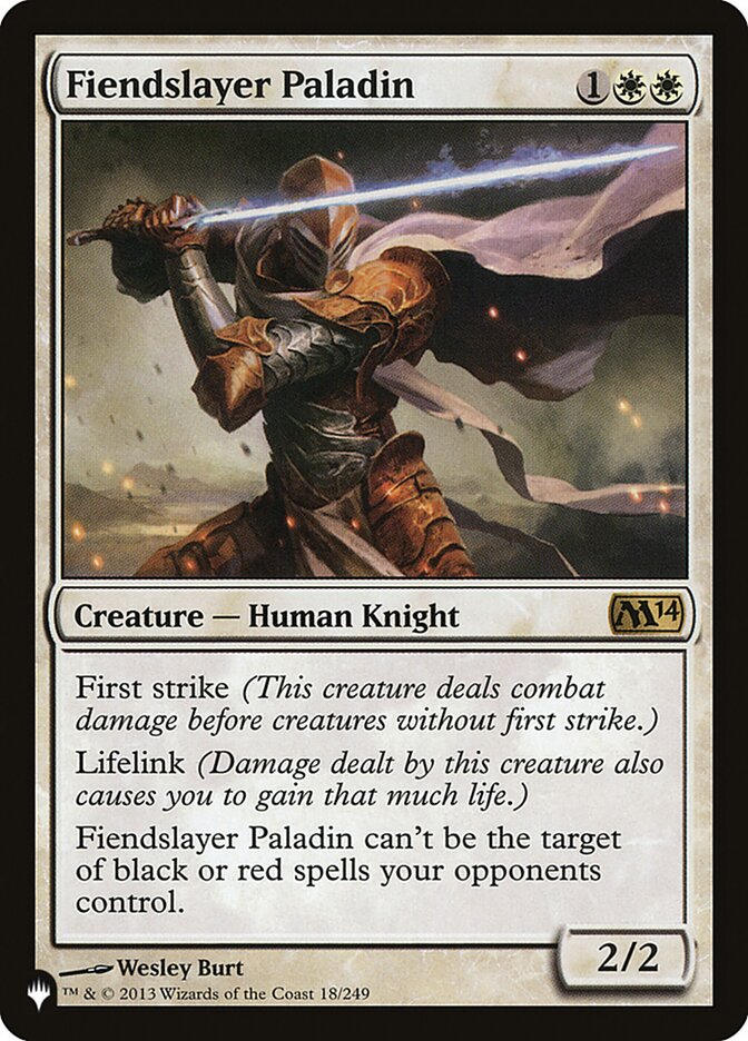 Fiendslayer Paladin [The List] | Good Games Adelaide SA