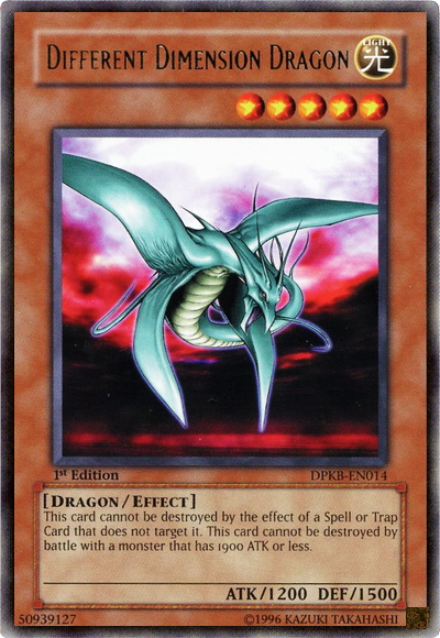 Different Dimension Dragon [DPKB-EN014] Rare | Good Games Adelaide SA