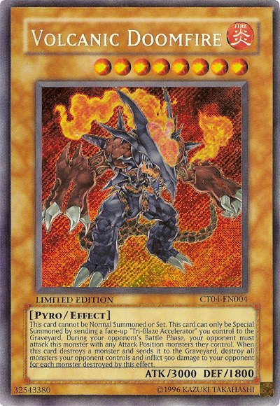 Volcanic Doomfire [CT04-EN004] Secret Rare | Good Games Adelaide SA