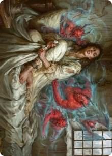 Eruth Tormented Prophet Art Card 61 (Art Series: Innistrad: Crimson Vow)  | Good Games Adelaide SA