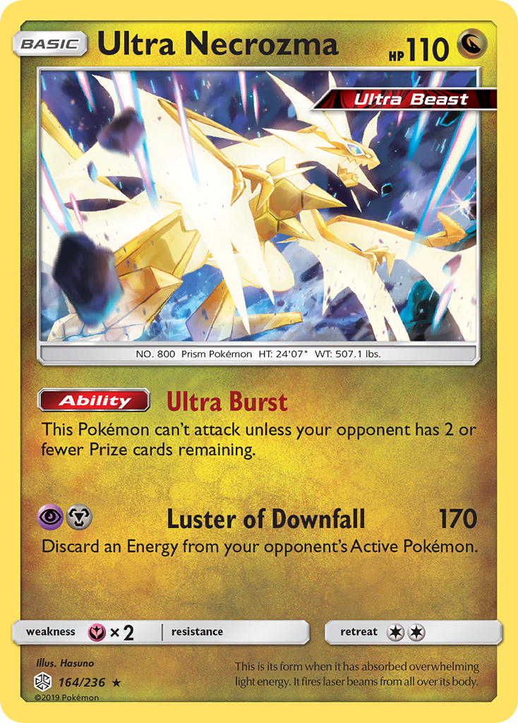 Ultra Necrozma (164/236) [Sun & Moon: Cosmic Eclipse] | Good Games Adelaide SA