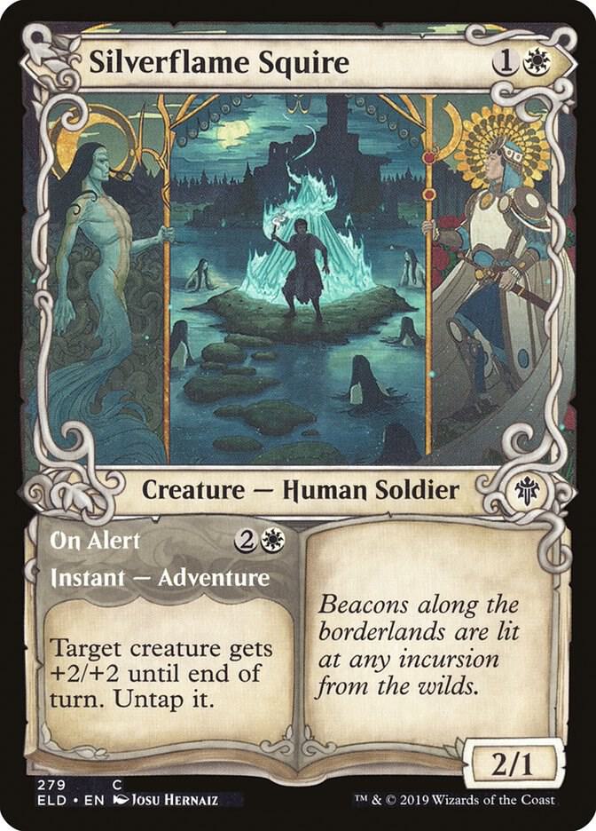 Silverflame Squire // On Alert 279 (Throne of Eldraine)  | Good Games Adelaide SA