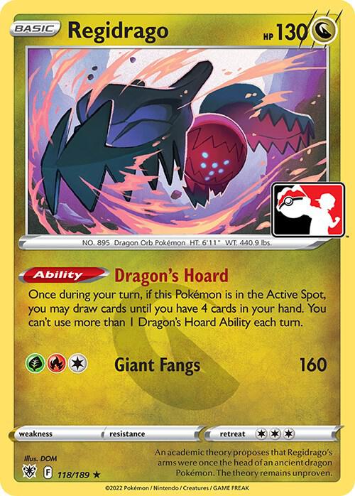 Regidrago Series 3 118/189 (Prize Pack Series Cards)  | Good Games Adelaide SA