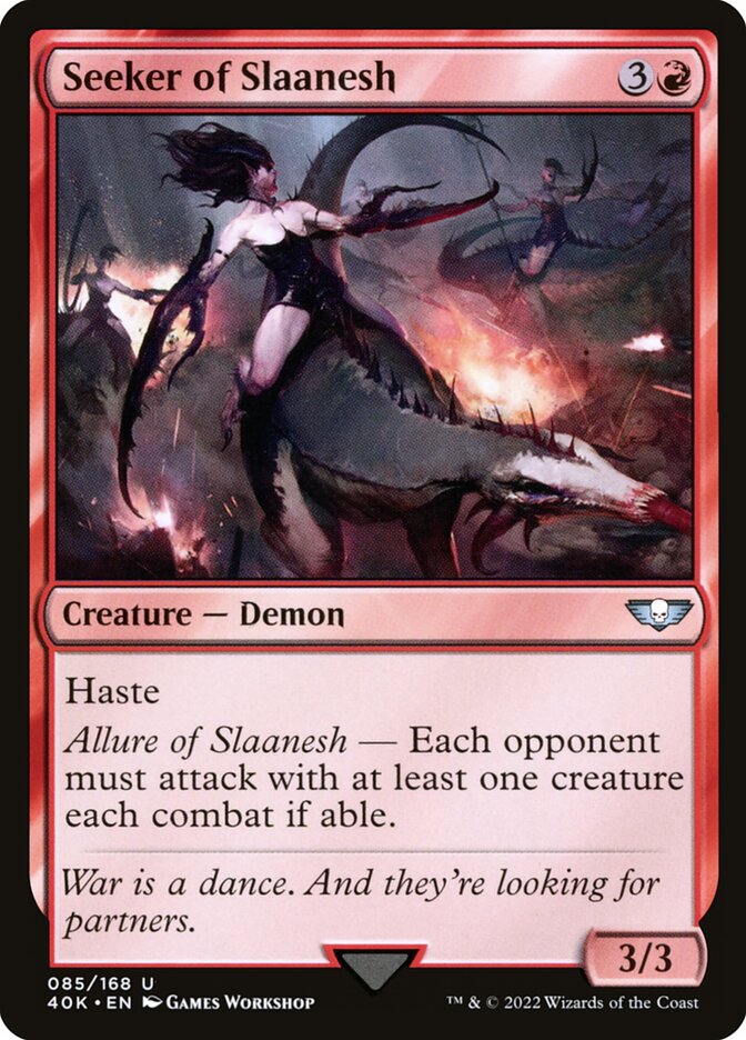 Seeker of Slaanesh 85 (Universes Beyond: Warhammer 40,000)  | Good Games Adelaide SA