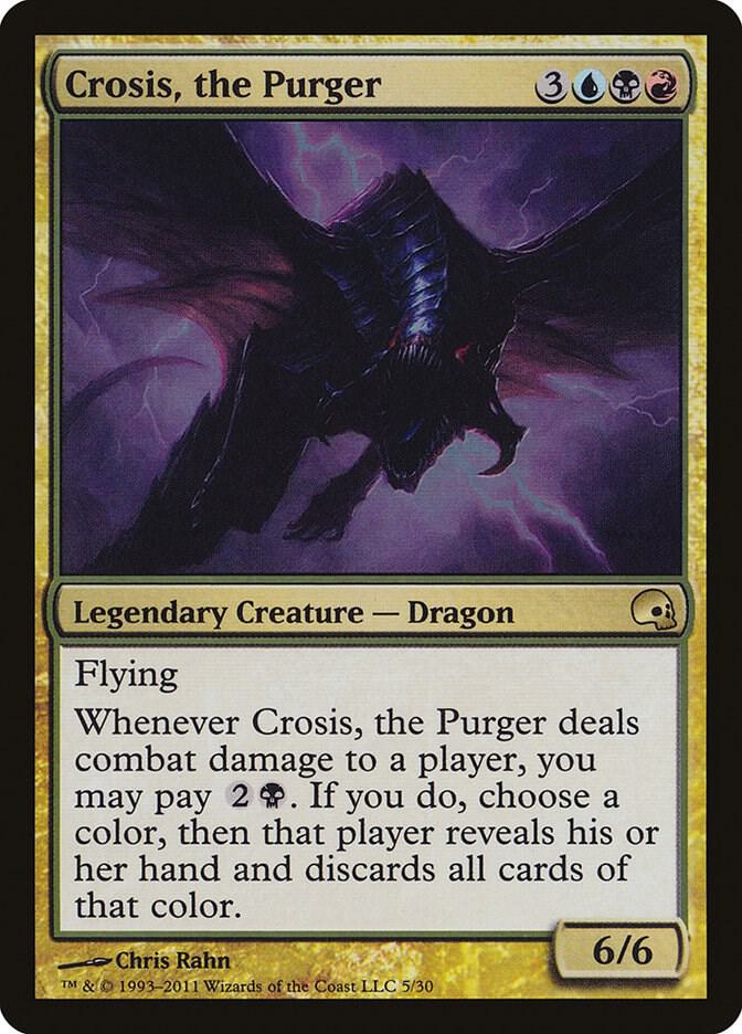 Crosis the Purger 5 (Premium Deck Series: Graveborn)  - Foil | Good Games Adelaide SA