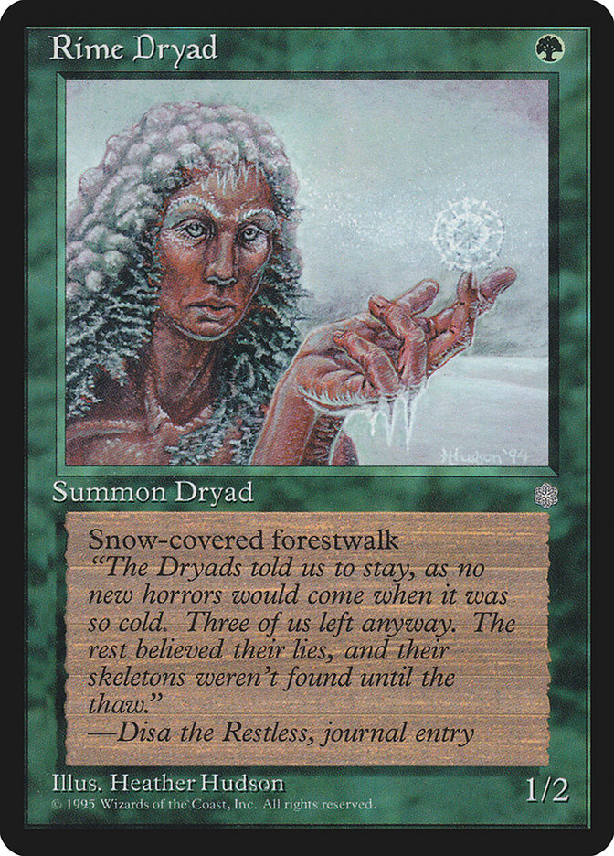 Rime Dryad  (Ice Age)  | Good Games Adelaide SA