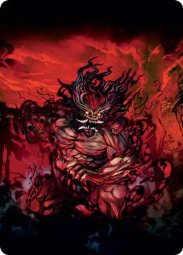 Vessel of the All Consuming Art Card 77 (Art Series: Kamigawa: Neon Dynasty)  | Good Games Adelaide SA
