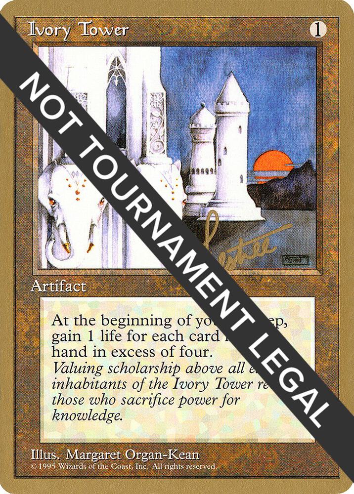 Ivory Tower 1996 Bertrand Lestree 4ED  (World Championship Decks)  | Good Games Adelaide SA
