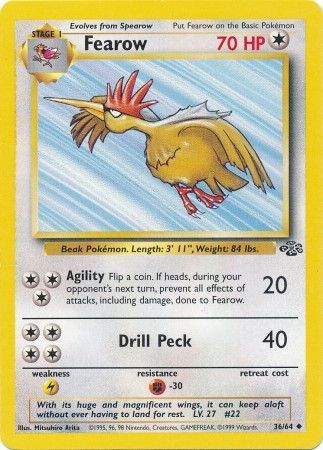 Fearow (36/64) [Jungle Unlimited] | Good Games Adelaide SA