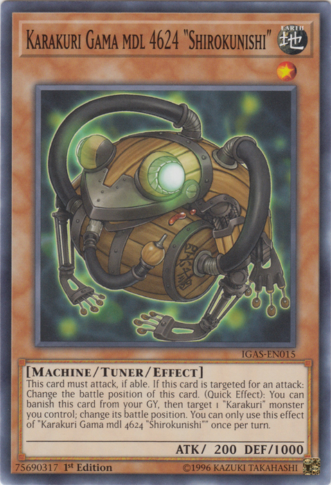 Karakuri Gama mdl 4624 "Shirokunishi" [IGAS-EN015] Common | Good Games Adelaide SA