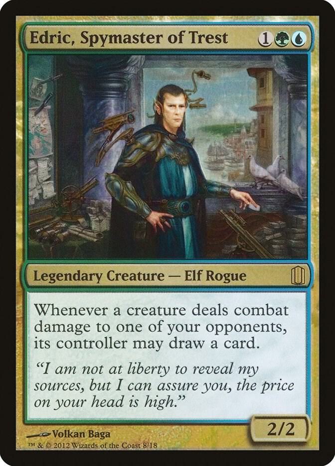 Edric, Spymaster of Trest 8 (Commander's Arsenal)  - Foil | Good Games Adelaide SA