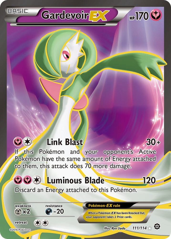Gardevoir EX Full Art 111/114 (XY - Steam Siege)  - Holofoil | Good Games Adelaide SA