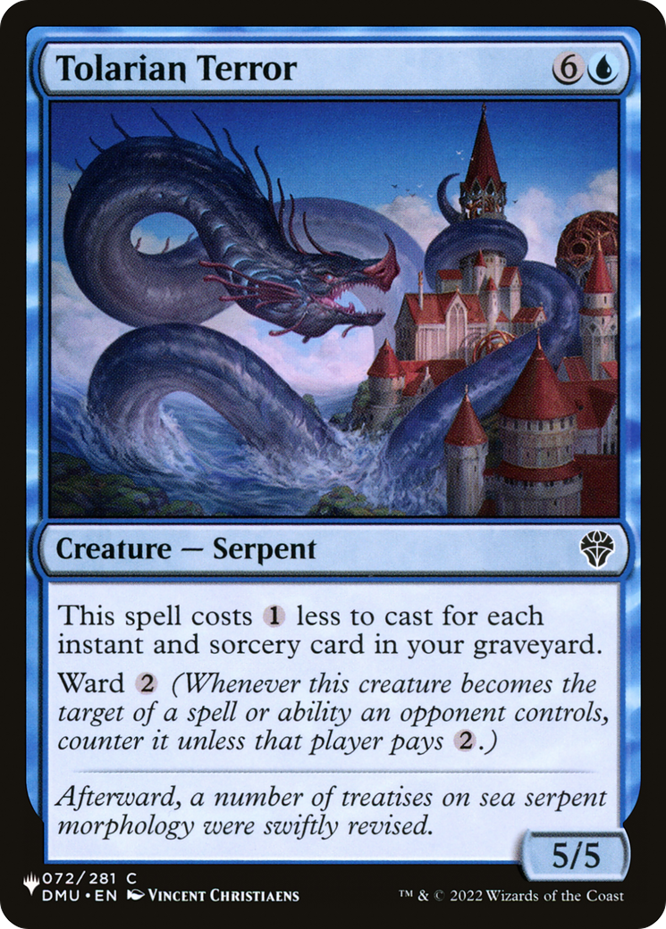 Tolarian Terror [The List Reprints] | Good Games Adelaide SA