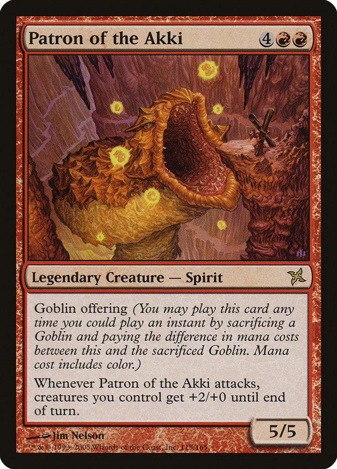 Patron of the Akki 115 (Betrayers of Kamigawa)  | Good Games Adelaide SA