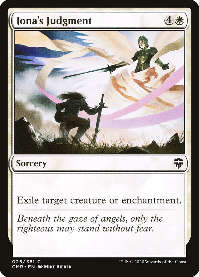 Iona's Judgment [Commander Legends] | Good Games Adelaide SA