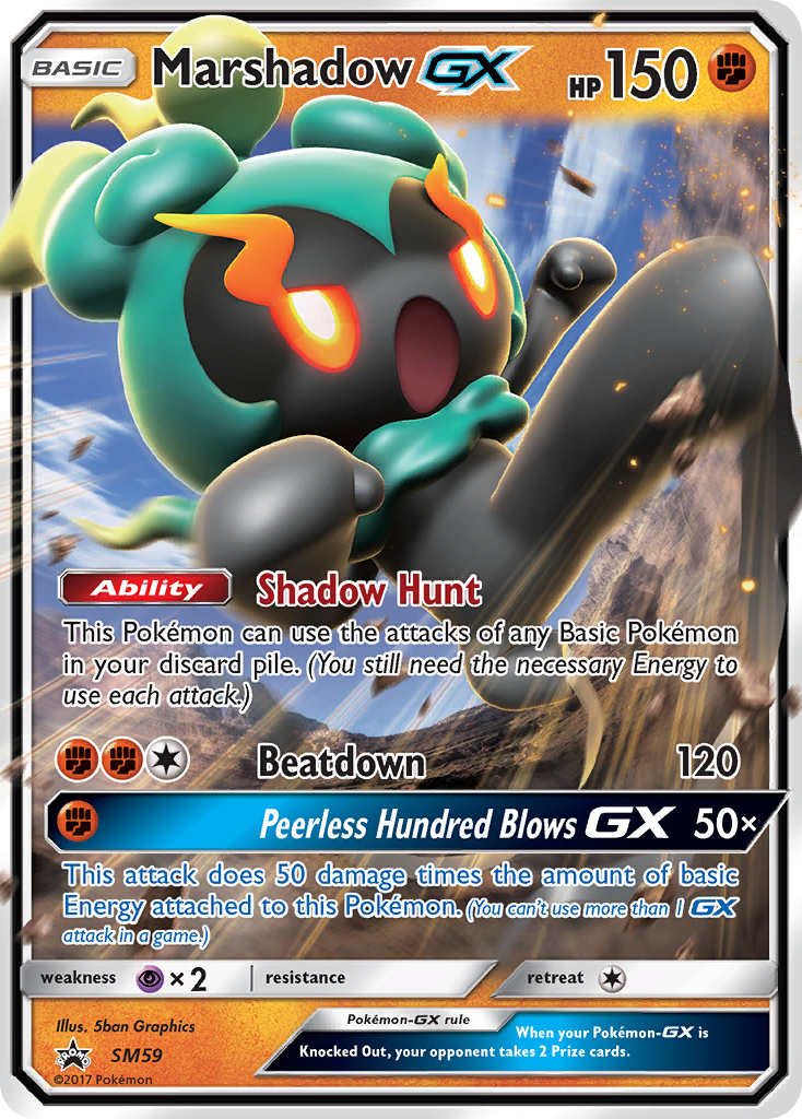Marshadow GX (SM59) [Sun & Moon: Black Star Promos] | Good Games Adelaide SA